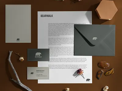 Bearwalk Cinema Identity Design art direction branding design graphic design identity identity design logo stationery