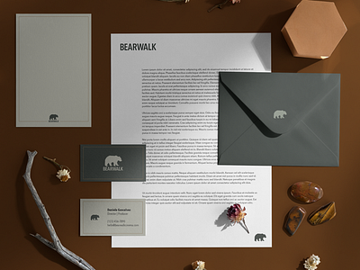 Bearwalk Cinema Identity Design art direction branding design graphic design identity identity design logo stationery