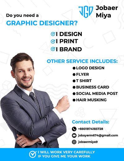 MY GRAPHIC DESIGN SERVICE csutom logo flyer flyer design logo logo design minimalist logo my service social media design t shirt design