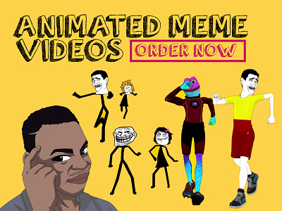 Top-Rated Animated Meme Videos & Crypto Memes by Chimera 2d 3d 3d art advertising after effects animated animation animator artwork branding crypto videos digital art editor education gaming graphic design meme videos motion graphics video editing video editor