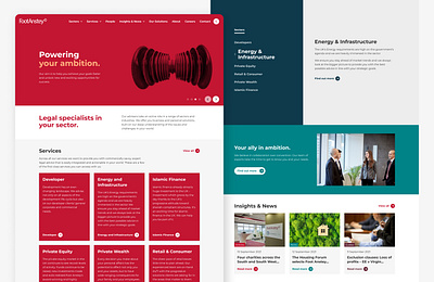 Law Firm Website design designer digital law ui uiux ux web web design