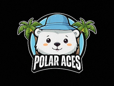 'Polar Aces' brand indetity branding brandmark custom logo custom mascot esports gaming graphic design identity identity design identity designer logo logo design logo designer logo mark logomark mark mascot logo modern logo visual identity