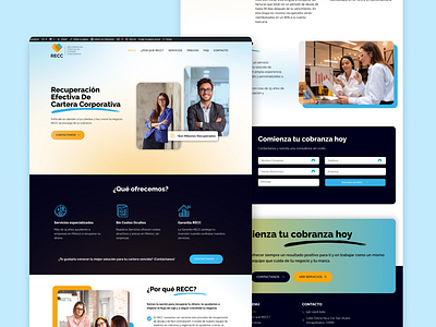 Web business company design ui ux web design website