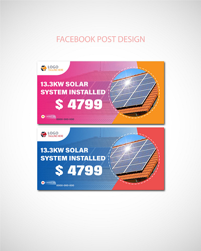 Facebook post design and social media post design instagram banner