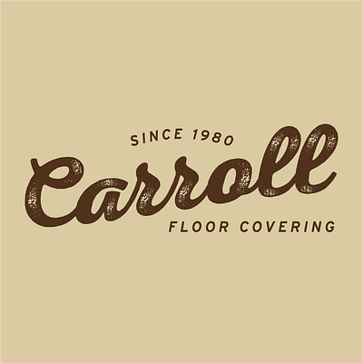 Carroll Floor Covering Logo Design branding graphic design logo