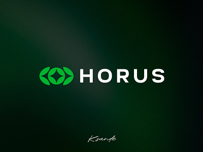 Horus (Fictional Brand) ai branding design graphic design logo typography