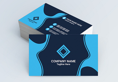 Modern Business Card Design Template vector