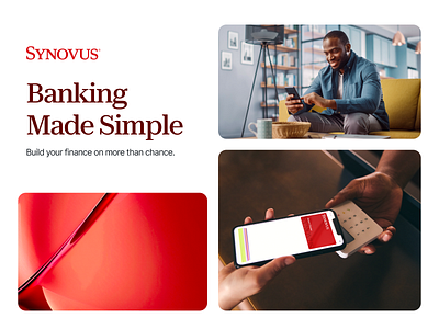 Synovus Rebrand Concept bank banking brand branding card finance modern money simple synovus wallet website