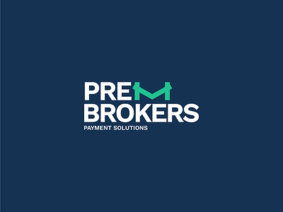 Prem brokers logo app branding design graphic design illustration logo typography ui ux vector