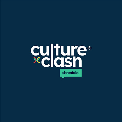 Culture clash logo branding chronicles clash culture graphic design icon illustration logo podcast x