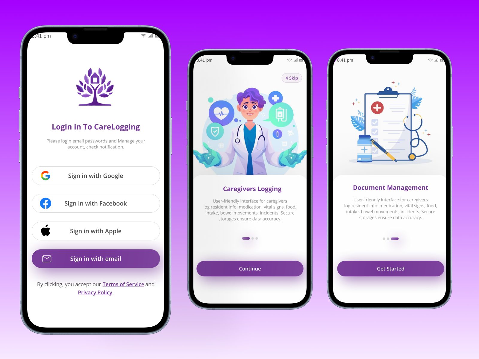 Example of Mobile App UX UI Design 