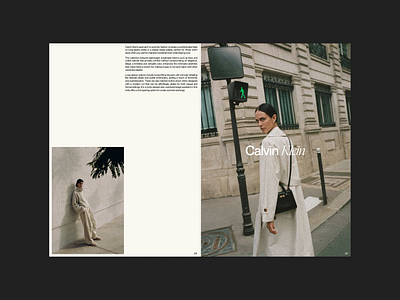 CK® book calvin calvin klein design dribble editorial exploration fashion figma look book minimal