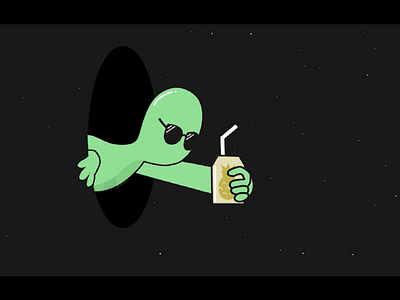 Cosmic - Cannabis Sodas alien aliens beverage branding cannabis cbd designer illustration illustrator logo packaging soda ufo