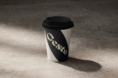 Gesto Brand brand identity brand strategy branding coffee design graphic design logo logo design visual identity