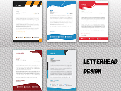 letterhead design template letterhead design