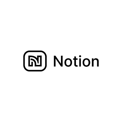 Notion Brand Identity Concept branding graphic design logo ui