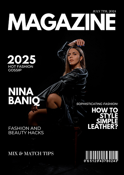 Magazine Cover Flyer Design branding graphic design