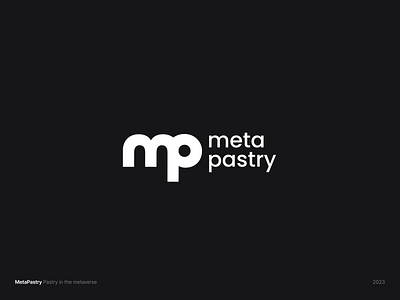 Meta Pastry logo design brand design branding logo logo design metaverse metaverse logo
