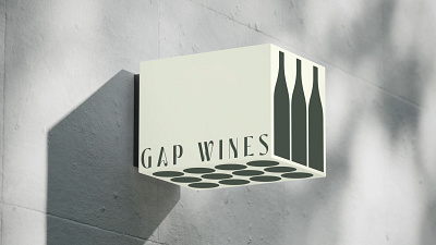 Gap Wines Brand alcohol brand identity brand research brand strategy branding brandmark design graphic design logo logo design logotype signage visual identity wine wine logo