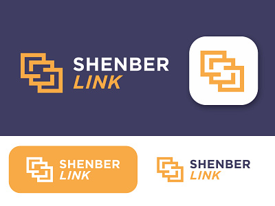 ShenberLink deliver express global infinity logistic logo monogram shenberlink sl transport