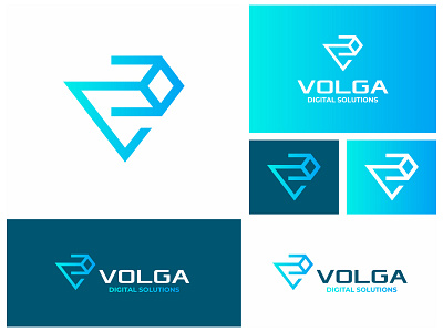 Volga Digital Solutions consult data development digital it letter v software solutions volga