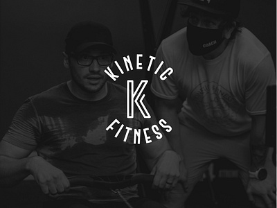 Kinetic Fitness branding design graphic design identity illustration logo typography vector