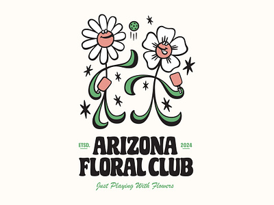 Floral shirts part III branding design graphic design hand lettering illustration lettering logo type typography