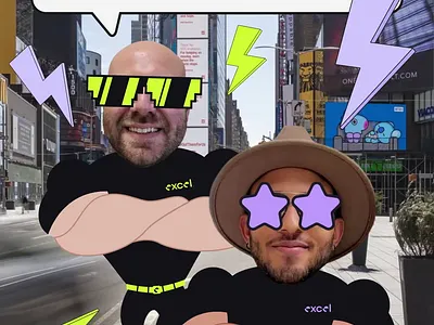 Creative Post Series for Excel™ animation artdirection branding calloboration graphic design illustration logo motion graphics