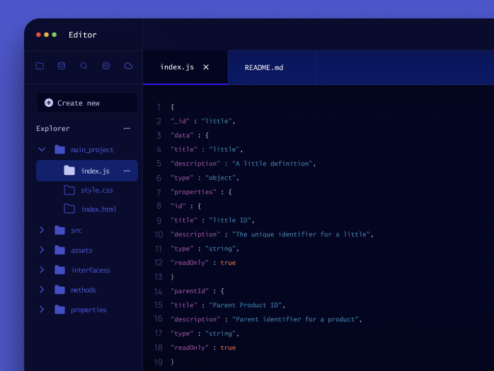 Code editor Interface by Gizem Ceylan on Dribbble