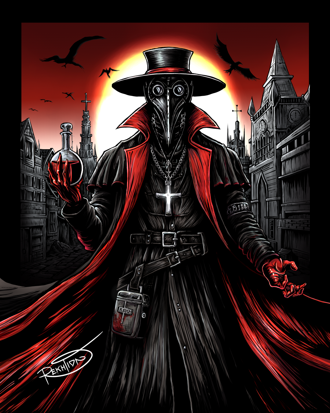 Plague Dr. by Rekhtion ⚡️ 044 darknoir