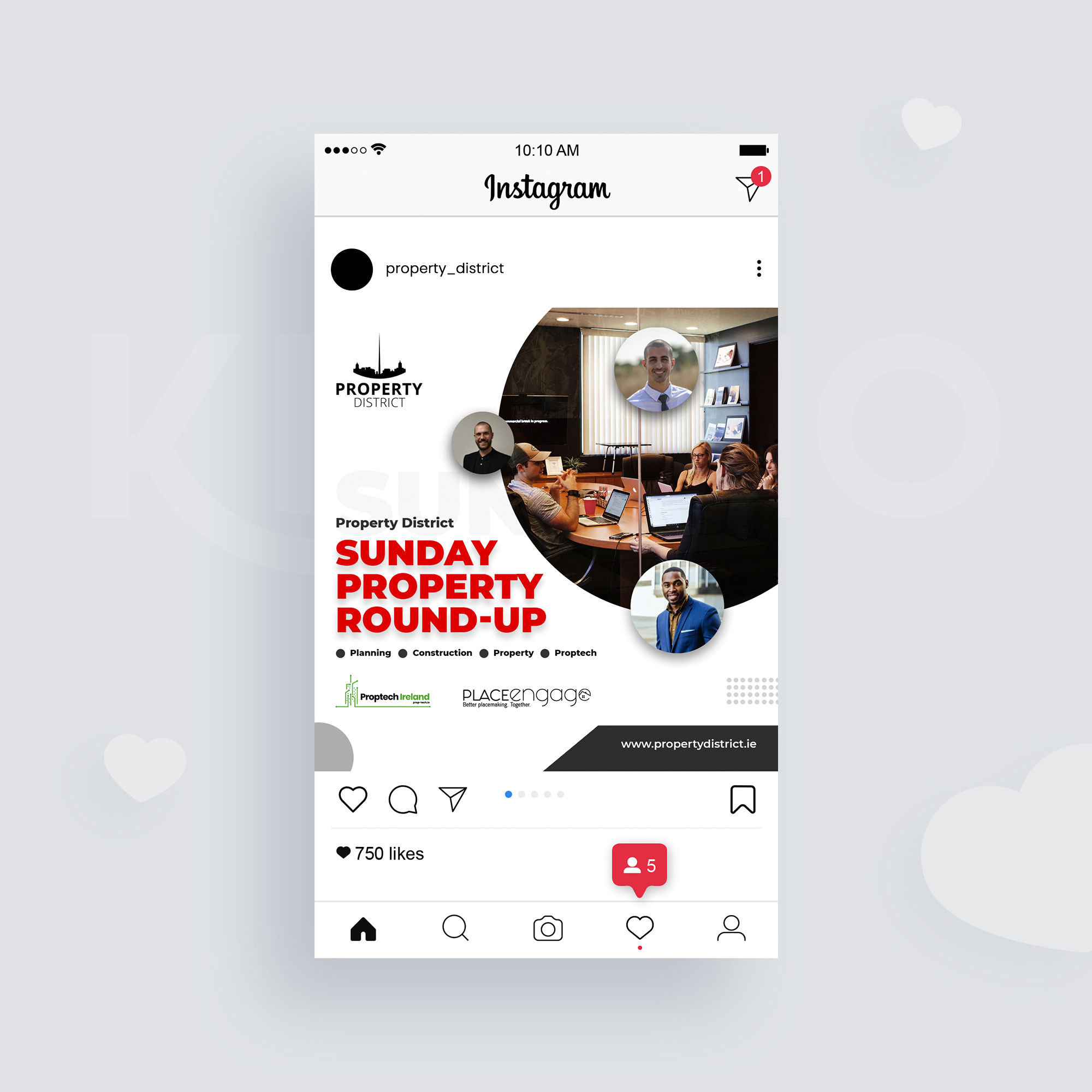 Property District - Social Media Design advertising graphic design instagramposts marketingdesign propertydistrict rahmanshoieb socialmediadesign
