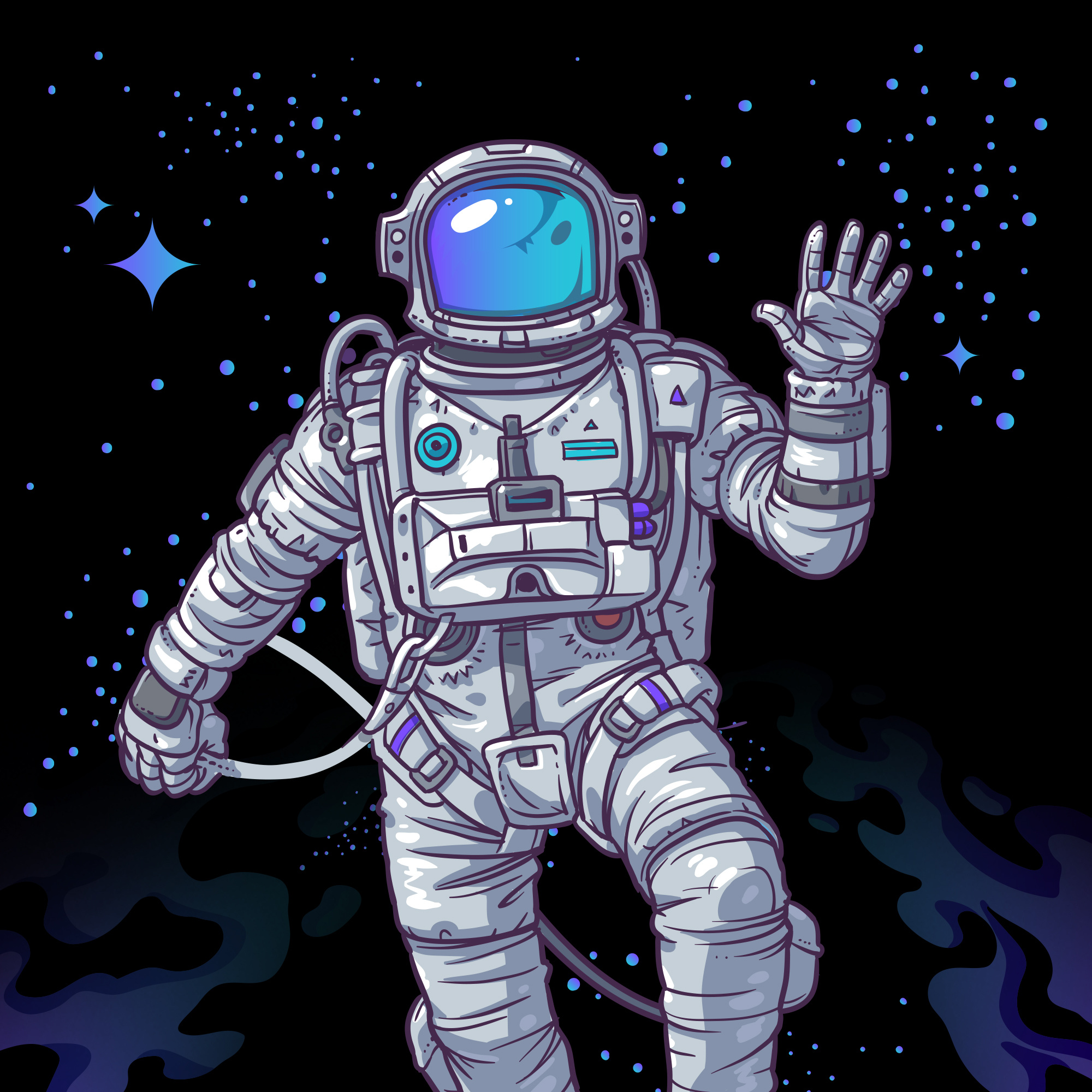 Re-created Illustration for HVN 3d branding graphic design illustration logo photoshop recreated artwork