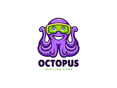 Octopus Logo Vector Design Template branding design graphic design illustration logo logos octopus template vector