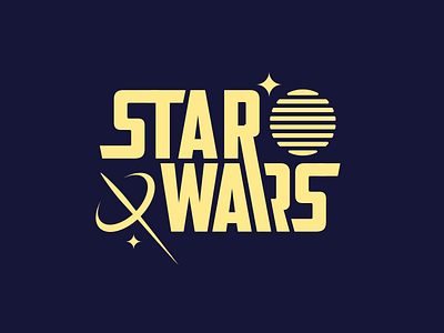Star Wars design logo logotype starwars