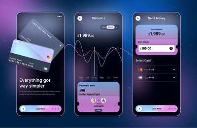 Finance Mobile App ui