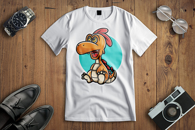 Orange Dragon Cartoon Character Design animal cartoon artwork branding character clip art cover book design digital art doodle dragon graphic design hand drawn illustration logo sticker t shit design