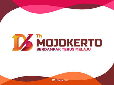 106Th Mojokerto City Anniversay branding dailydesign graphic design identity design lettermark logo logo design logo type monogram