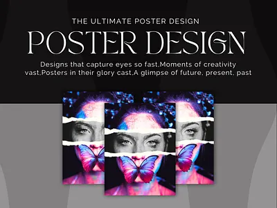 Poster Design 3d animation branding graphic design logo motion graphics ui
