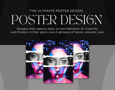 Poster Design 3d animation branding graphic design logo motion graphics ui