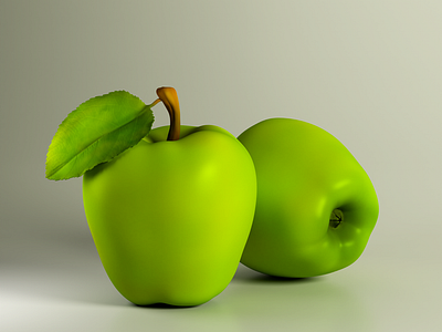 3d Sculpting of Apples 3d 3d illustration 3dart 3dillustration 3dmodeling blender sculpting zbrush