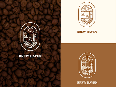 Brew Haven Coffee Shop Logo brand identity branding classiclogo classiclogodesign coffeelogo coffeelogodesign coffeeshopbranding coffeeshoplogo graphic design logo logo designs logodesign logofolio logomark logotype minimallogo minimallogodesign minimallogotype wordmark