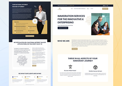 Law Firm Website Landing Page attorney website design family law website immigration service law website law firm landing page law firm website lawyer website design personal law website ui ux design web landing page website landing page