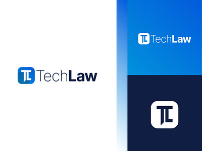 Techlaw Brand Logo branding design fiverr graphic design logo logo design minimalistic vector visual identity