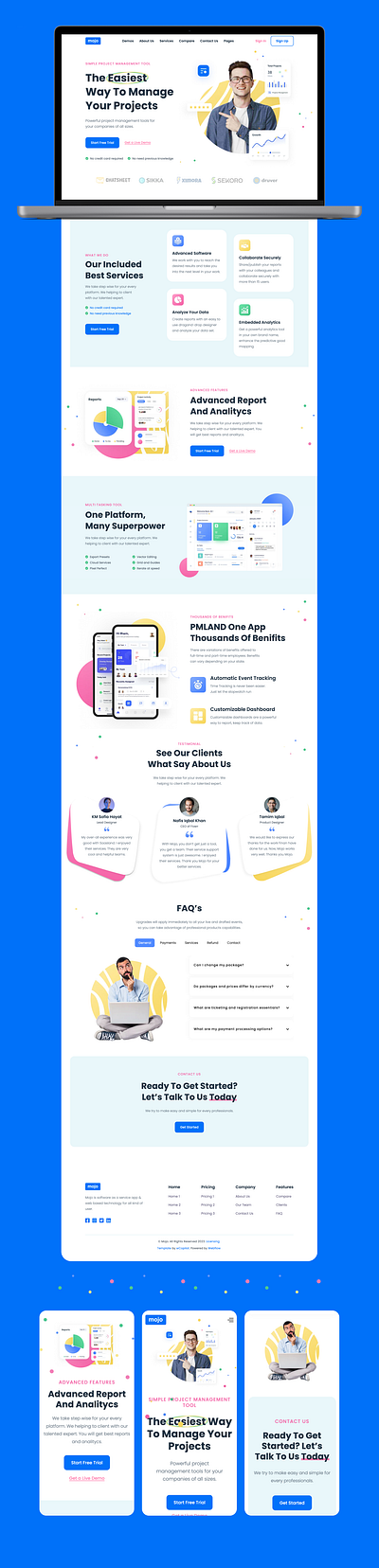 Mojo professional template responsive design saas template saas webdesign ui design web designers webdesign webflow webflow design webflow designers webflow template webflow website