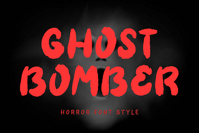 Ghost Bomber back to school beautiful branding dark design font font design ghost graphic design halloween handwritten illustration logo monster scary