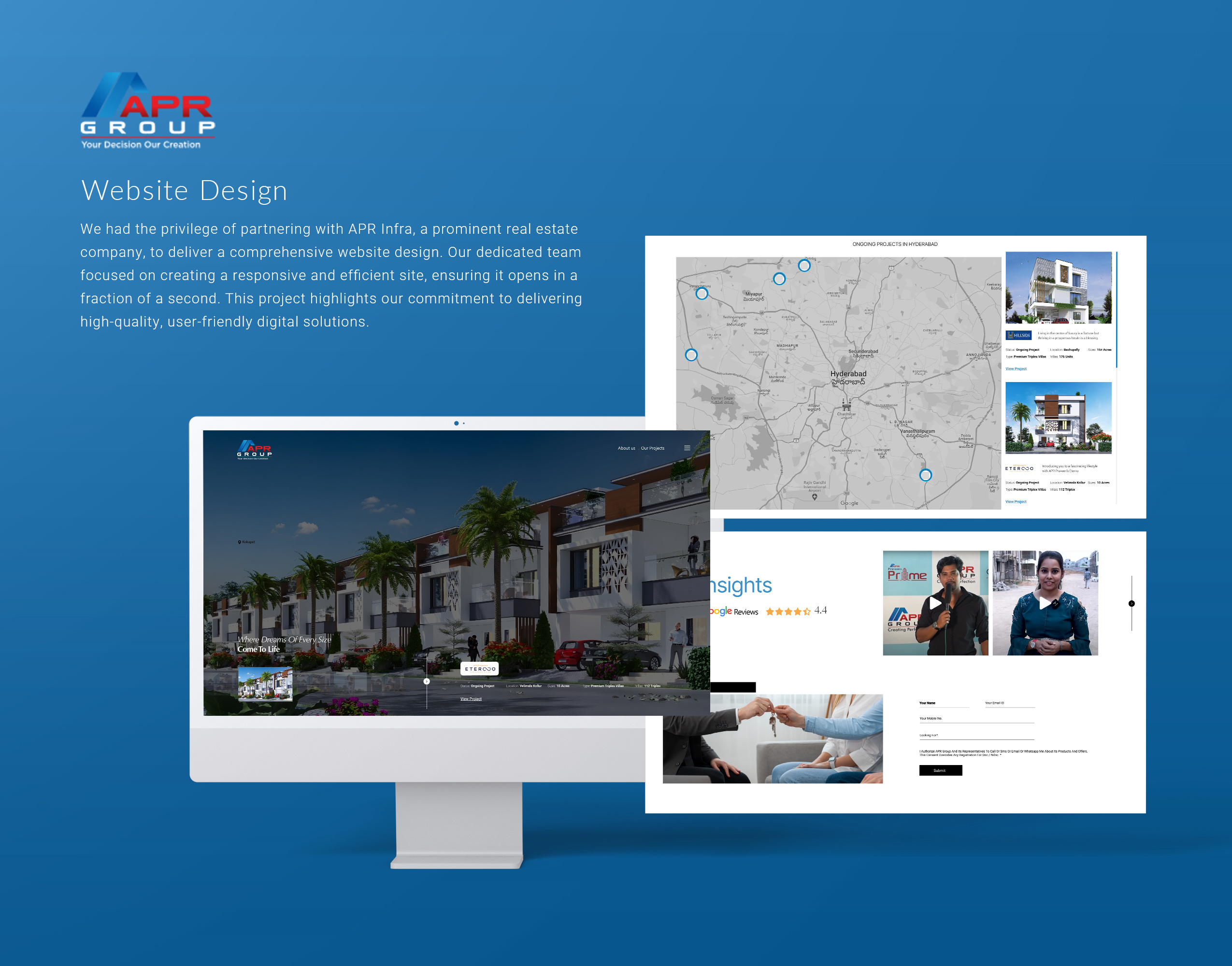 APR GROUP Website design branding branding hyderabad design design studio graphic design illustrations logo logo design motion graphics ui ux vector