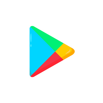 Simple Logo Vector Google PlayStore adobe branding graphic design illustration logo modern simple ui vector