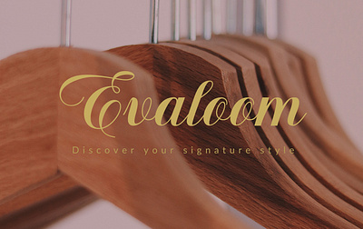 Evaloom Fashion brand identity branding fashion fashion studio graphic design identity logo