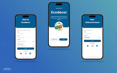 Clean and simple user onboarding screens accesible cleandesign design log in page minimalistic mobile design mobile screen signup ui ux