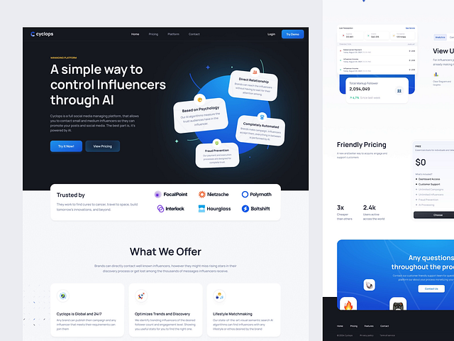 Browse thousands of Crm Landing Page images for design inspiration ...